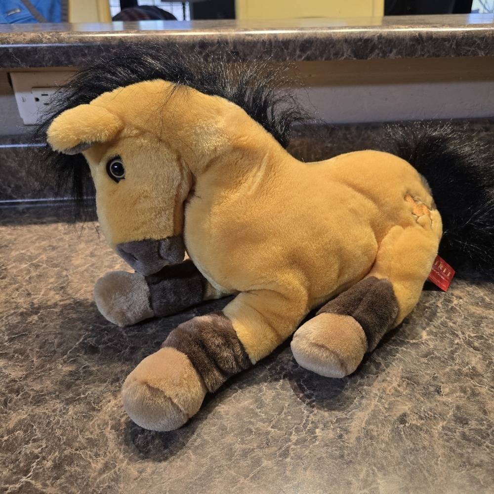 VTG 2002 RARE Dreamworks 21" Spirit Horse Plush Beverly Hills Teddy Bear Co‎